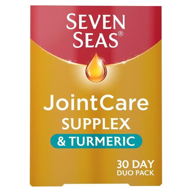 Seven Seas Jointcare Supplex & Turmeric with Glucosamine 30 Day Duo Pack
