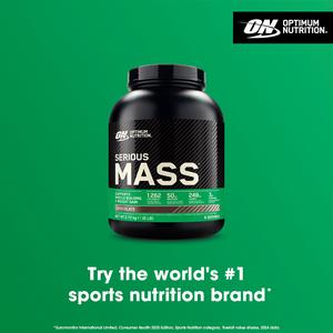 Optimum Nutrition Serious Mass Protein Powder Chocolate Flavour 8 Servings 2.73kg - gallery image 3