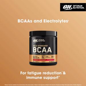 Optimum Nutrition Gold Standard BCAA Train + Sustain Powder Raspberry Pomegranate Flavour 28 Servings 266g - gallery image 2