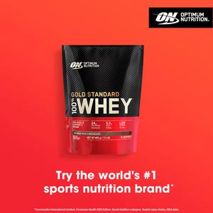 Optimum Nutrition Gold Standard Whey Protein Powder Double Rich Chocolate Flavour 15 Servings 450g - gallery image 3