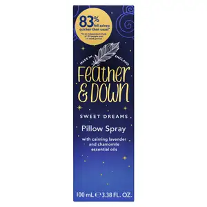 Feather & Down Sweet Dreams Pillow Spray with Calming Lavender and Chamomile Essential Oils 100ml