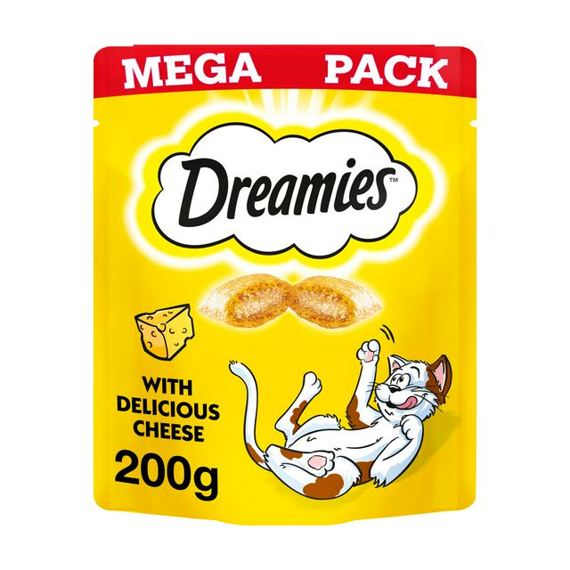 Dreamies Cat Treats Biscuits with Cheese Mega Pack 200g