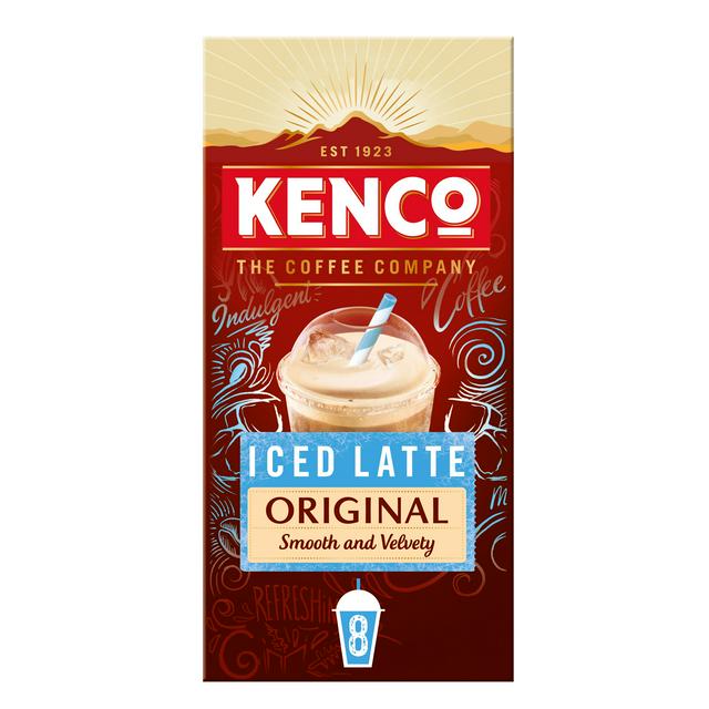 Kenco Iced Latte Original Instant Coffee 8 Sachets Sainsbury S