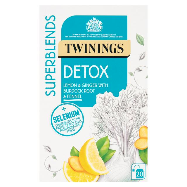 Twinings Superblends Detox Tea, 20 Tea Bags