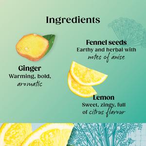 Twinings Superblends Detox with Lemon, Ginger & Fennel, 20 Tea Bags - gallery image 3