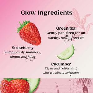 Twinings Superblends Glow with Strawberry, Cucumber & Green Tea, 20 Tea Bags - gallery image 3