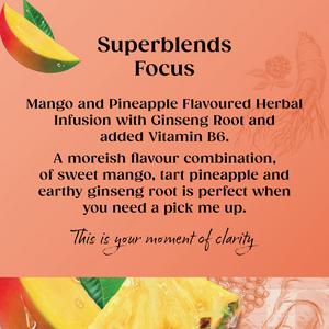Twinings Superblends Focus with Mango & Pineapple, 20 Tea Bags - gallery image 2