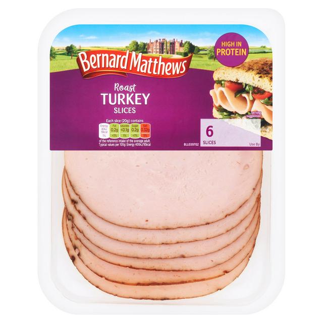 Bernard Matthews Turkey Breast Slices 120g