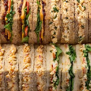 Sainsbury's Vegetarian Sandwich Platter (20 Quarters) - gallery image 2