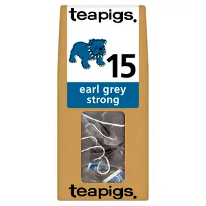 Teapigs Earl Grey Strong Biodegradable Tea Temples x15