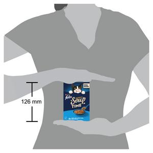 Felix Soup Fish Selection Plaice, Tuna & Cod Wet Cat Food 6 x 48g - gallery image 4