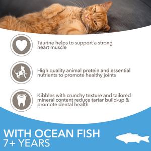 IAMS Vitality Dry Cat Food for Senior Cats with Ocean Fish 800g - gallery image 3