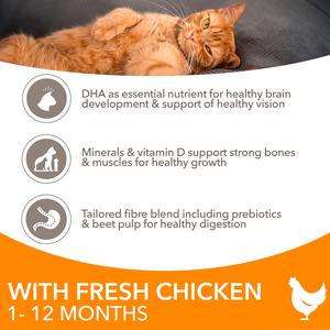 IAMS for Vitality Kitten Food with Fresh Chicken 800g - gallery image 3
