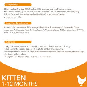 IAMS for Vitality Kitten Food with Fresh Chicken 800g - gallery image 5