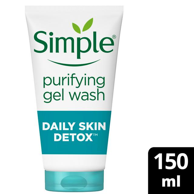 Simple Daily Skin Detox Purifying Facial Wash 150ml Sainsbury S