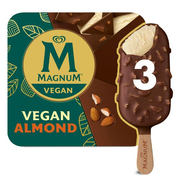 Magnum Vegan Almond Ice Cream 3x90ml Sainsbury S