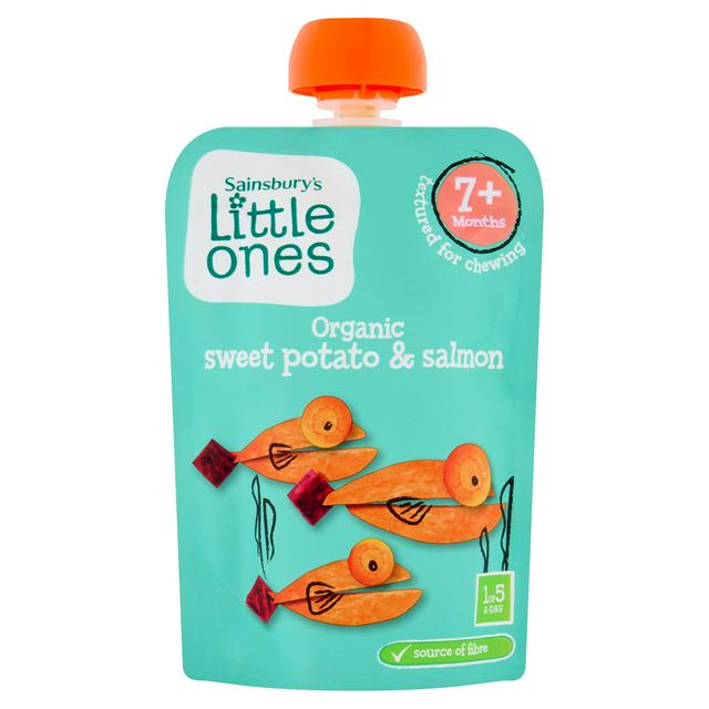 Sainsbury's Little Ones Organic Sweet Potato Salmon 130g