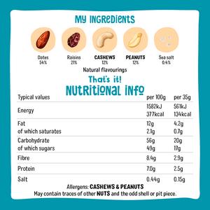 Nakd Salted Caramel Fruit & Nut Bars 4x35g - gallery image 4