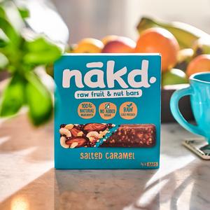 Nakd Salted Caramel Fruit & Nut Bars 4x35g - gallery image 5