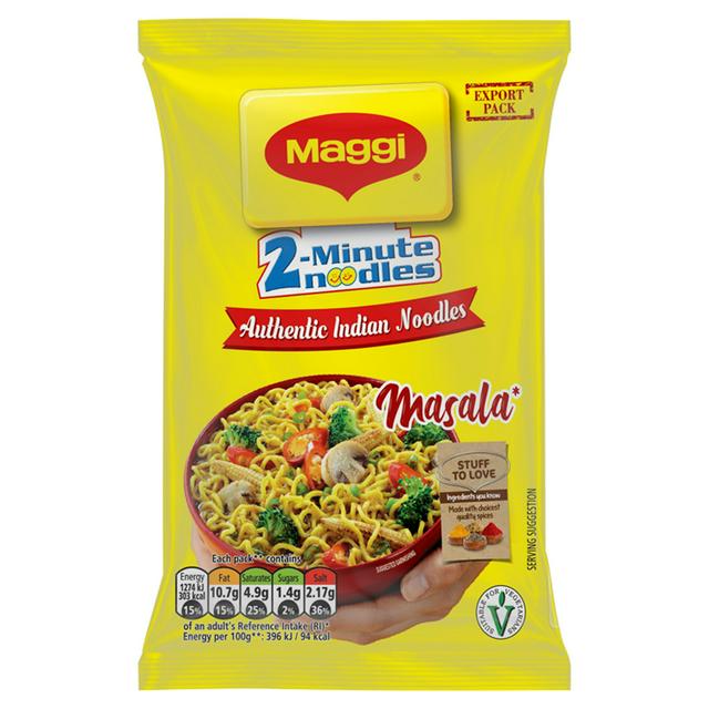 Maggi 2 Minute Masala Noodles 70g £0 65 Compare Prices