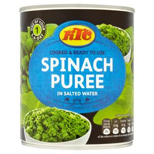 spinach puree