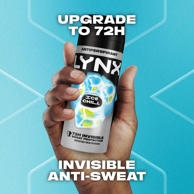 Lynx Ice Chill 72h Antiperspirant Deodorant for Men 150ml