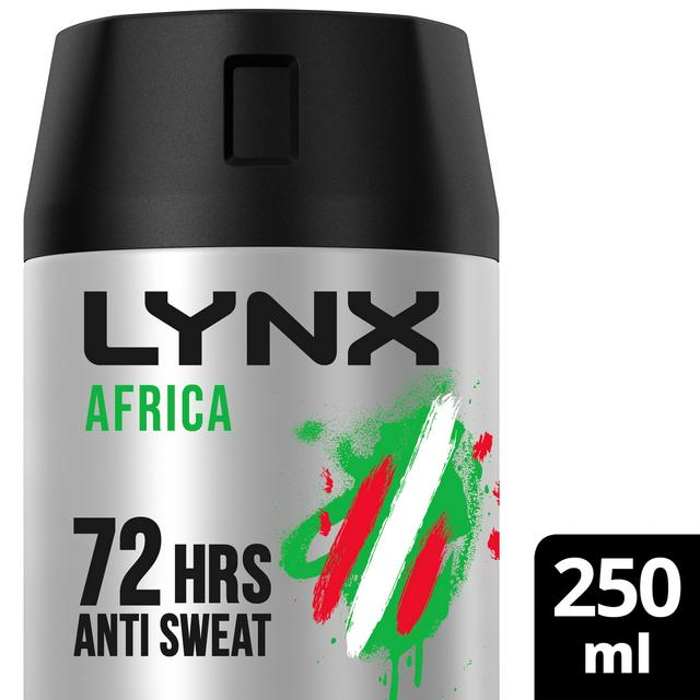 Lynx Africa Anti-perspirant Deodorant Spray for Men 250ml