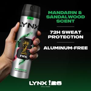 Lynx 250ml Africa XL 72h Antiperspirant Aerosol Deodorant for Men - gallery image 6