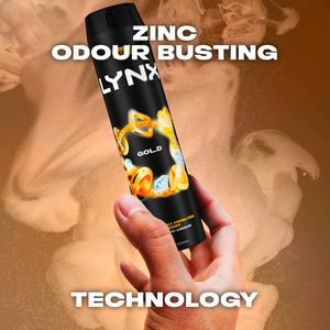 Lynx 250ml Gold 48h Deodorant Aerosol Body Spray for Men - gallery image 3