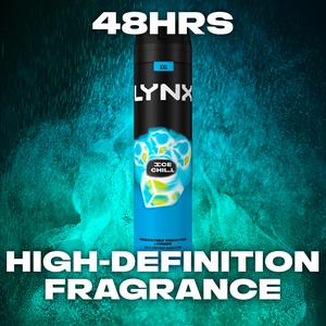 Lynx 250ml Ice Chill 48h Deodorant Aerosol Body Spray for Men - gallery image 4