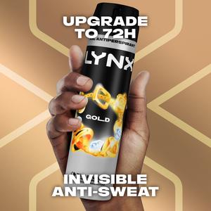Lynx Gold 72h Antiperspirant Deodorant for Men 250ml - gallery image 2