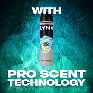 Lynx 250ml Ice Chill 72h Antiperspirant Aerosol Deodorant for Men - gallery image 4
