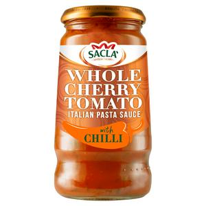 Sacla' Whole Cherry Tomato & Chilli Sauce 350g