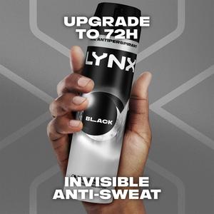 Lynx Black 72h Antiperspirant Deodorant for Men 250ml - gallery image 2