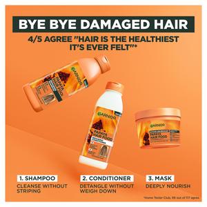 Garnier Ultimate Blends Hair Food Papaya 3-in-1 Damaged Vegan Hair Mask 390ml - gallery image 5