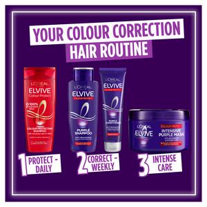 L'Oreal Elvive Colour Protect Anti-Brassiness Purple Conditioner 150ml - gallery image 2