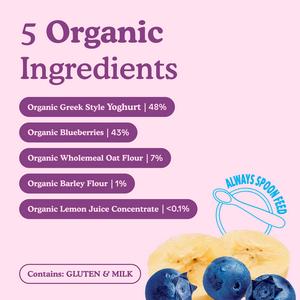 Little Freddie Organic Blueberry & Banana Greek Style Yoghurt Baby Food Pouch 6+ Months 100g - gallery image 3