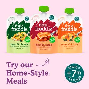 Little Freddie Organic Blueberry & Banana Greek Style Yoghurt Baby Food Pouch 6+ Months 100g - gallery image 6