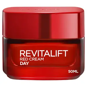 L'Oreal Paris Revitalift Energising Red Day Cream 50ml