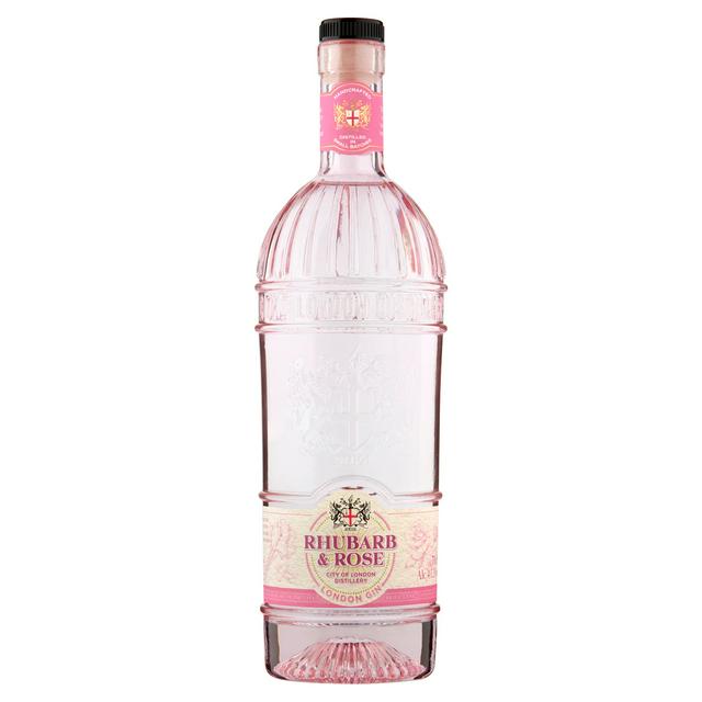 City Of London Distillery Rhubarb Rose London Gin 70cl Sainsbury S