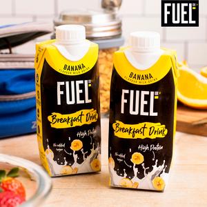 FUEL10K 330ml On the Go Ready to Drink Breakfast High Protein Banana Milk Shake - gallery image 3