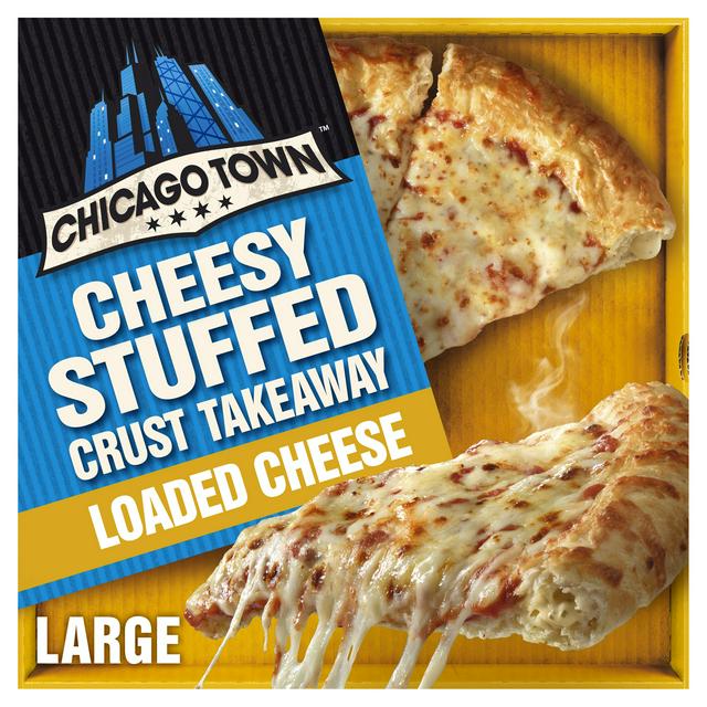 Chicago Town Takeaway Cheesy Stuffed Cheese Pizza 630g
