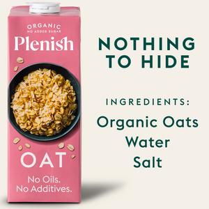 Plenish  1L Chilled Dairy Free Organic Oat Drink - gallery image 3