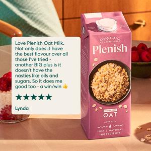 Plenish  1L Chilled Dairy Free Organic Oat Drink - gallery image 6