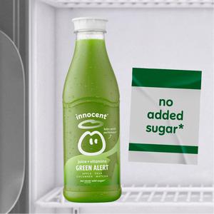 Innocent Plus Green Alert, Apple & Pear Juice with Vitamins 750ml - gallery image 3