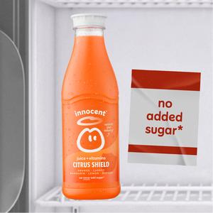innocent Plus Citrus Shield Orange & Carrot Juice with Vitamins 750ml - gallery image 3