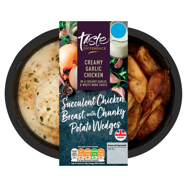 Creamy Garlic Chicken Taste The Difference 400g Sainsbury S