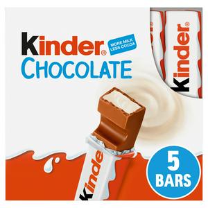 Kinder Chocolate Medium Bars 5x21g