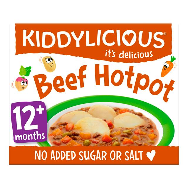 Kiddylicious Classic & Comforting Beef Hot Pot with Root Veg and Peas 12+ Months 200g