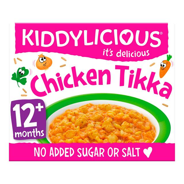 Kiddylicious Simply Delicious Chicken Tikka with Wholegrain Rice 12+ Months 200g
